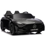 Elektrické autíčko Mercedes GT63 AMG - LCD, čierne lakované